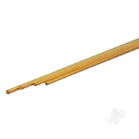 Soft Bendable Brass Rod - 1/16, 3/64 (12in long) (2 pcs)