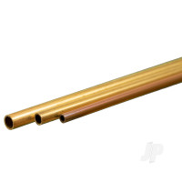 Soft Bendable Brass Tube - 3/32, 1/8, 5/32 (12in long) (3 pcs)