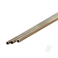 Aluminium Round Tube, 1/8 x 12in - .014in Wall (3 pcs)