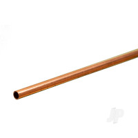 Copper Round Tube, 3/32 x 12in, .014in Wall (3 pcs)