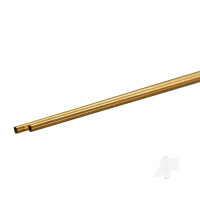 Brass Square Tube, 1/16 x 12in - .014in Wall (2 pcs)