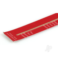Square Brass Bar, 1/32 x 12in (2 pcs)