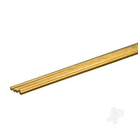 Brass Round Rod, 1/32in x 12in (5 pcs)