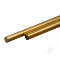 Brass Round Rod, .114in x 12in (2 pcs)