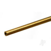 Brass Round Tube, 1/8 x 12in - .029in Wall