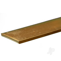 Brass Strip, 3/32 (.093) x 1 x 12in