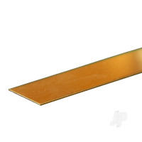 Brass Strip, 1/4 (.025) x 1 x 12in