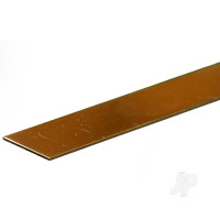 Brass Strip, 1/4 (.025) x 3/4 x 12in