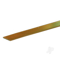 Brass Strip, 1/32 (.032) x 1/2 x 12in