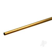 Brass Hexagonal Tube, 3/32 x 12in - .014in Wall