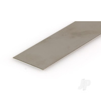 Stainless Steel Strip, .018 x 1 x 12in