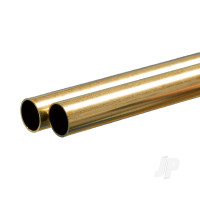 Brass Round Tube, 5/8 x 36in - .029in Wall