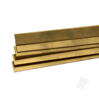 Brass Strip, 1/64 (.016) x 1/4 x 36in