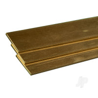 Brass Strip, 1/16 (.064) x 1 x 36in (Bulk Pack of 3 Items)