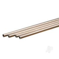 Aluminium Round Tube, 2 x 300mm, .45mm Wall (4 pcs)