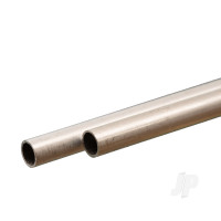 Aluminium Round Tube, 6 x 300mm, .45mm Wall (2 pcs)