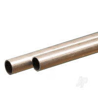 Aluminium Round Tube, 7 x 300mm, .45mm Wall (2 pcs)
