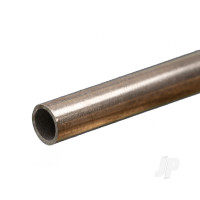 Aluminium Round Tube, 9 x 300mm, .76mm Wall
