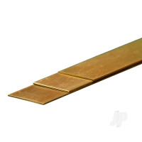 Brass Strip, 0.5 x 18 x 300mm (3 pcs)