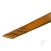 Brass Strip, 1 x 12 x 300mm (3 pcs)