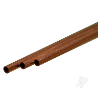 Copper Round Tube, 3 x 300mm - .36mm Wall (3 pcs)