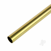 Brass Round Tube, 1/16 x 36in - .029in Wall