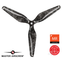 7x3.7 3MR 3-Blade Propeller (CW) Reverse/Pusher Black