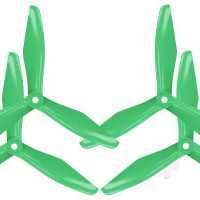 5x4.5 RS 3-Blade FPV Propeller Set Green (4 pcs)