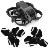 DJI Avata 3-blade Upgrade Propeller Set - Black (4 pcs)