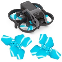 DJI Avata 3-blade Upgrade Propeller Set - Blue (4 pcs)