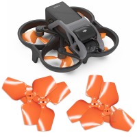 DJI Avata 3-blade Upgrade Propeller Set - Orange (4 pcs)