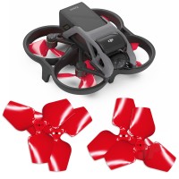 DJI Avata 3-blade Upgrade Propeller Set - Red (4 pcs)