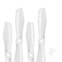 5x4.5 BN-FPV Bullnose Propeller Set White (4 pcs)