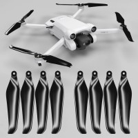 DJI Mini 3 Pro/4 Pro STEALTH Upgrade Propellers - Black (4 pcs)