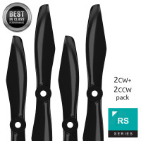 5x4.5 RS-FPV Racing Propeller Set Black (4 pcs)