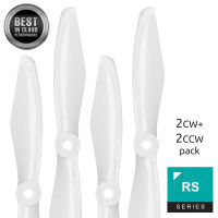 6x4.5 RS-FPV Racing Propeller Set White (4 pcs)