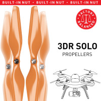 10x4.5 MR SL Propeller C Set Orange, Built in Nut for 3DR SOLO (4 pcs)