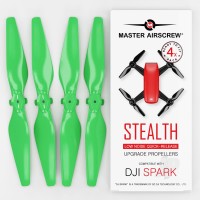 4.7x2.9 DJI Spark STEALTH Upgrade Propeller Set, Green (4 pcs)
