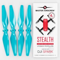 4.7x2.9 DJI Spark STEALTH Upgrade Propeller Set, Blue (4 pcs)