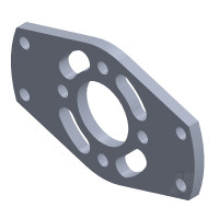 Aluminium Motor Mount FunRacer