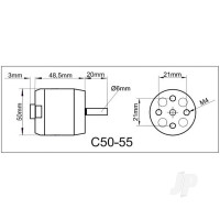 ROXXY BL Outrunner (C50-55-08)
