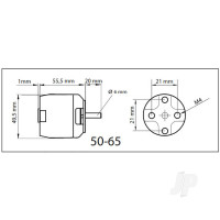 ROXXY BL Outrunner (C50-65-09)