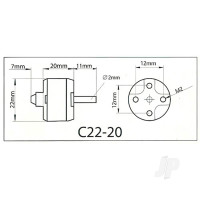 ROXXY BL Outrunner (C22-20-20)