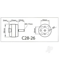 ROXXY BL Outrunner (C28-26-12)