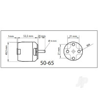 ROXXY BL Outrunner (C50-65-07)