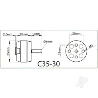 ROXXY BL Outrunner (C35-30-1600kV)