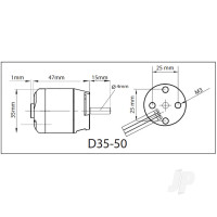 ROXXY BL Outrunner (D35-50-06)