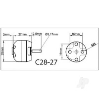 ROXXY BL Outrunner (C28-27-34)