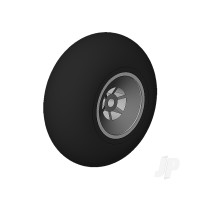 Rubber Wheel 45mm, 3.1mm