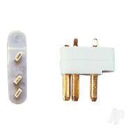 3-Pin Servo Plugs (5 pcs) (MULTIPLEX) 85218